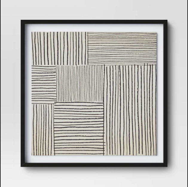 Abstract Lines Framed Print 1 — view 1